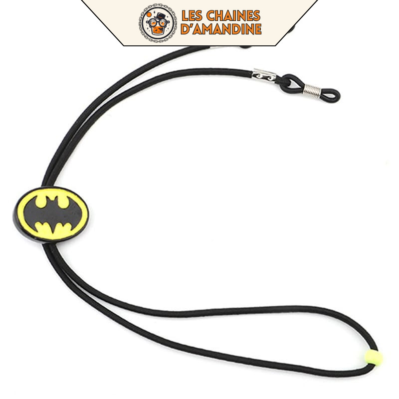 Lot De 3 Cordons Pour Lunettes Enfant - Motifs Terre/arc-en-ciel/nuages, Nylon écologique, Clip Réglable Antidérapant